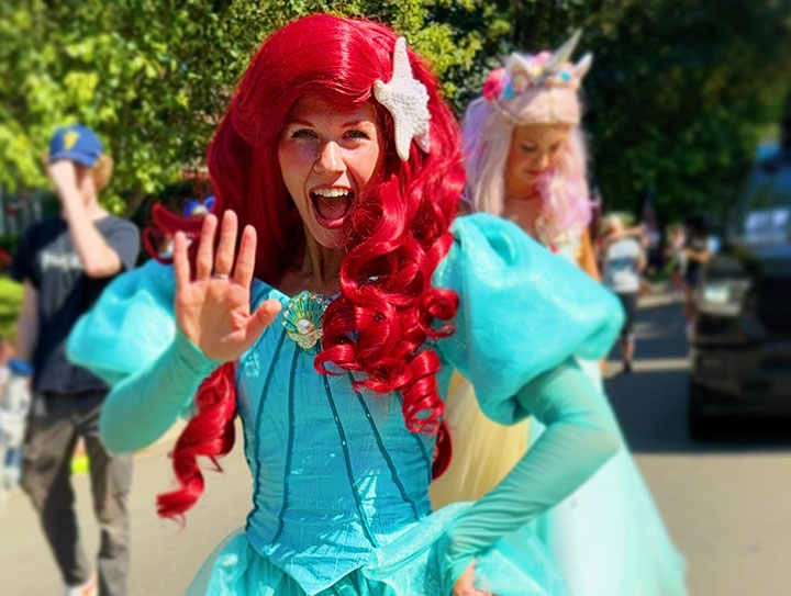 Ariel & Moana Ocean Adventures for Summer Birthdays in metro detroit and chicagoland