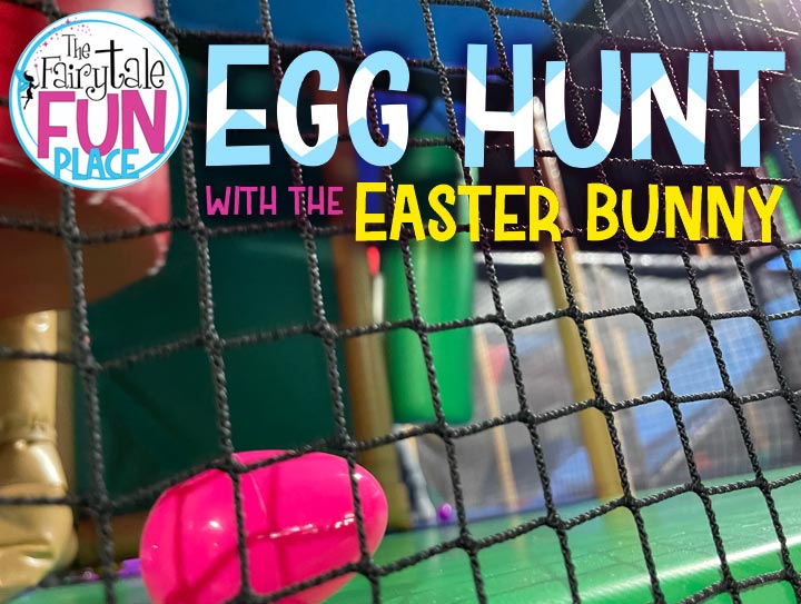 Easter egg hunt and visit with the easter bunny at the fairytale fun place in clarkston michigan