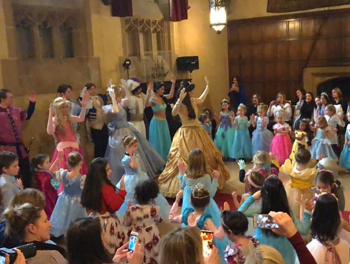 The Fairytale Princess Ball at Meadow Brook Hall in Rochester Hills Michigan