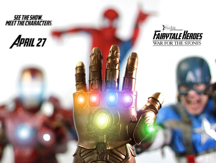 Fairytale Heroes Live Superhero Stage Show in Troy Michigan