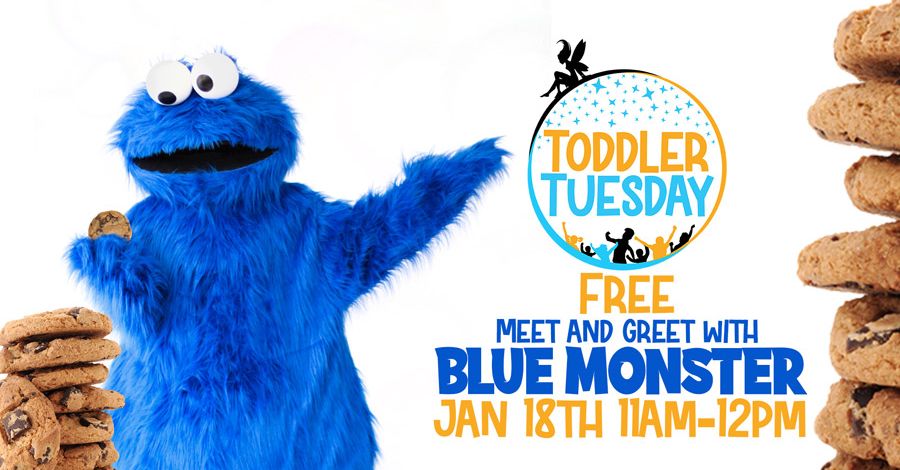 Toddler Tuesday Blue Monster