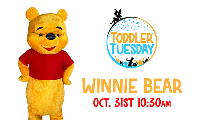rent winnie the pooh party character for kids birthday party in detroit and chicago