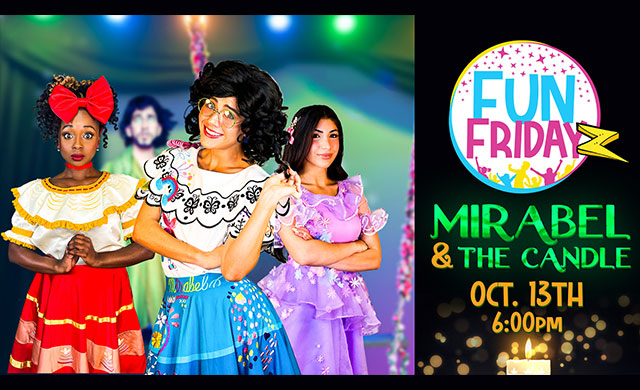 encanto event party characters for hire mirabel isabella bruno dolores birthday party entertainment in detroit and chicago