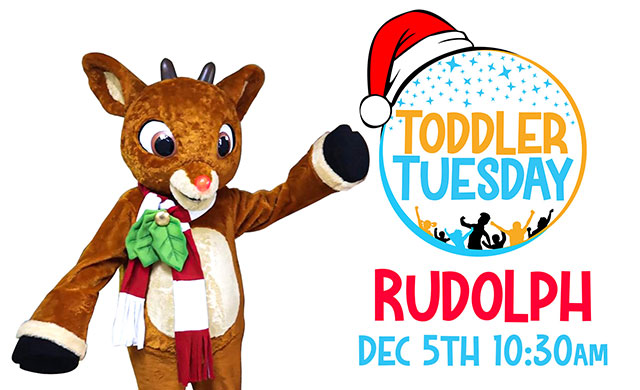 rent rudolph the red nosed reindeer party character for kids birthday parties in detroit michigan and chicago illinois
