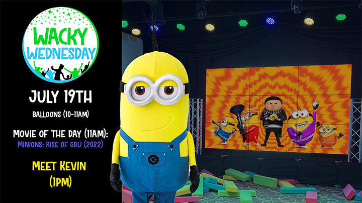 rent minion party character for kids birthday in detroit and chicago