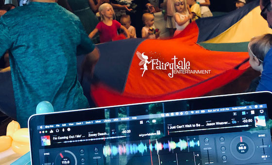 DJ for Kids Party michigan and illinois