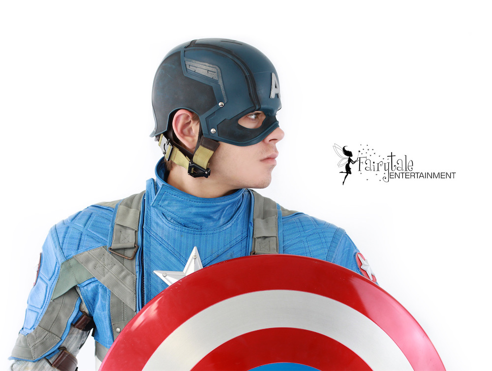 Captain America Superhero Character for Hire