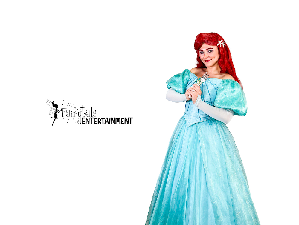 little mermaid ariel birthday party character