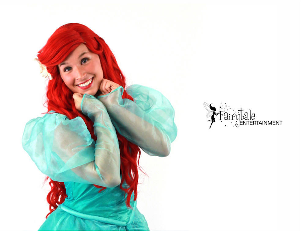  princess ariel character for birthday party