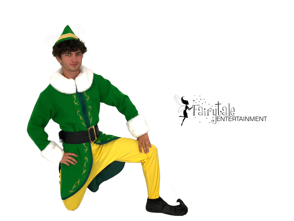 strolling holiday performers buddy the elf Grand Rapids