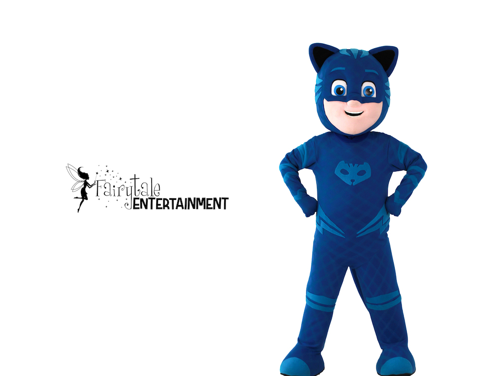 Rent pj masks catboy for kids birthday party, hire pj masks catboy party character for kids
