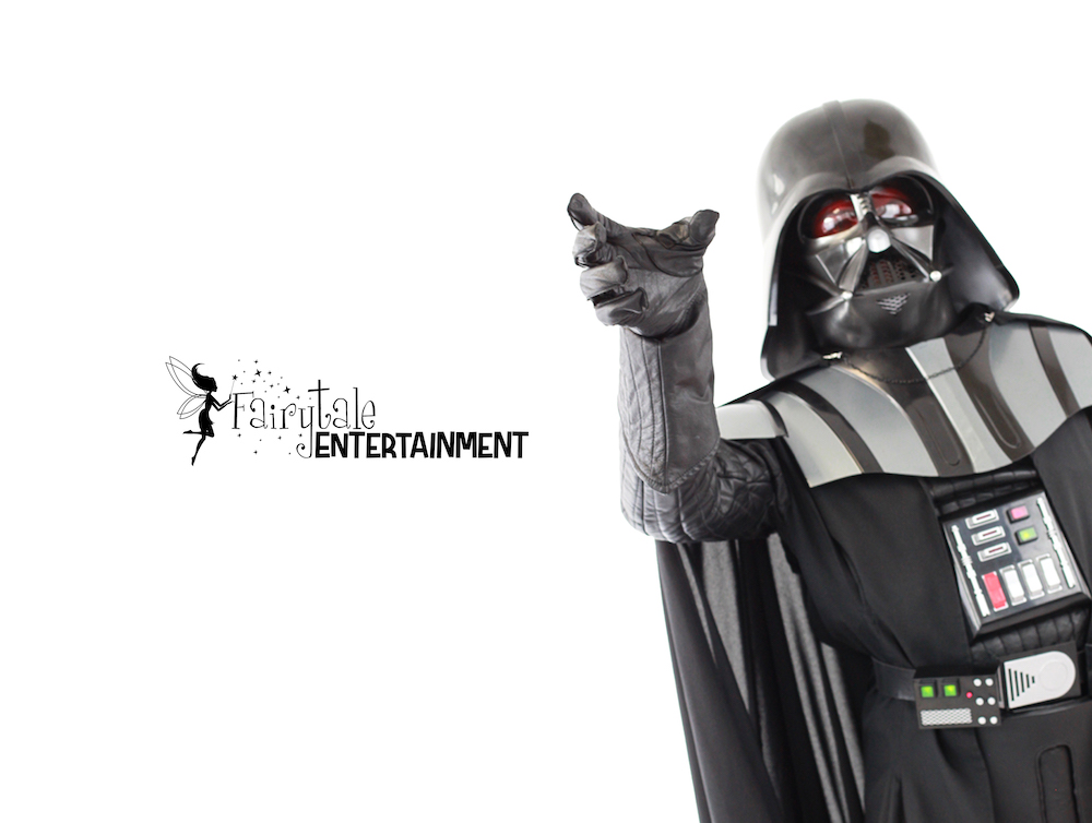 darth vader party character for kids birthday