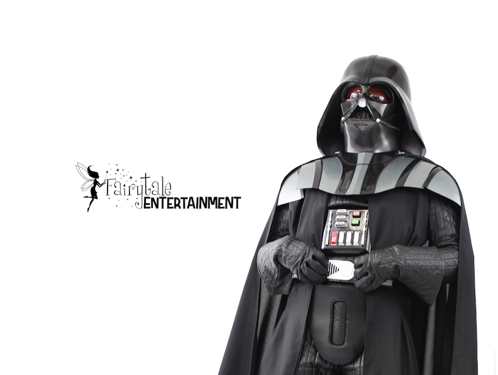 rent darth vader for kids birthday party