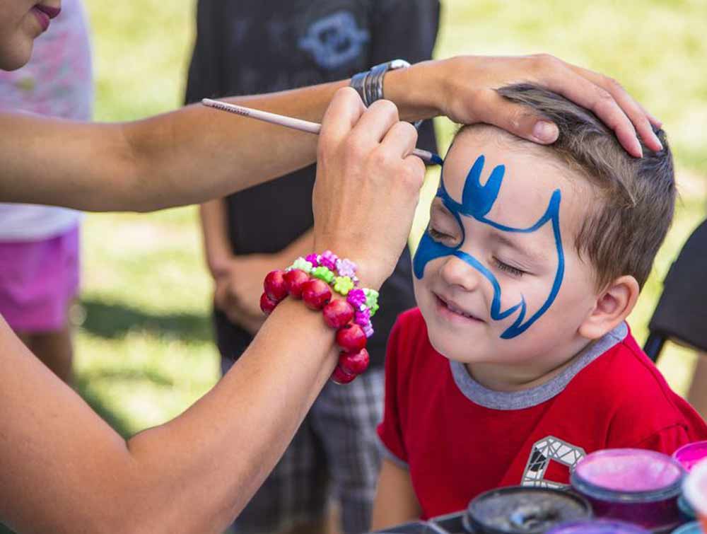  face painting artist for kids parties, airbrush face paint, best face painting near me