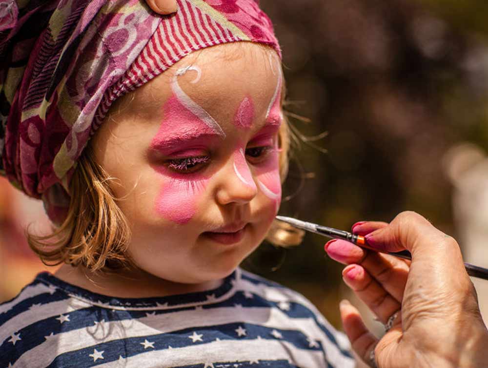  face painting artist for kids parties in Aburn hills, airbrush face paint, best face painting near me