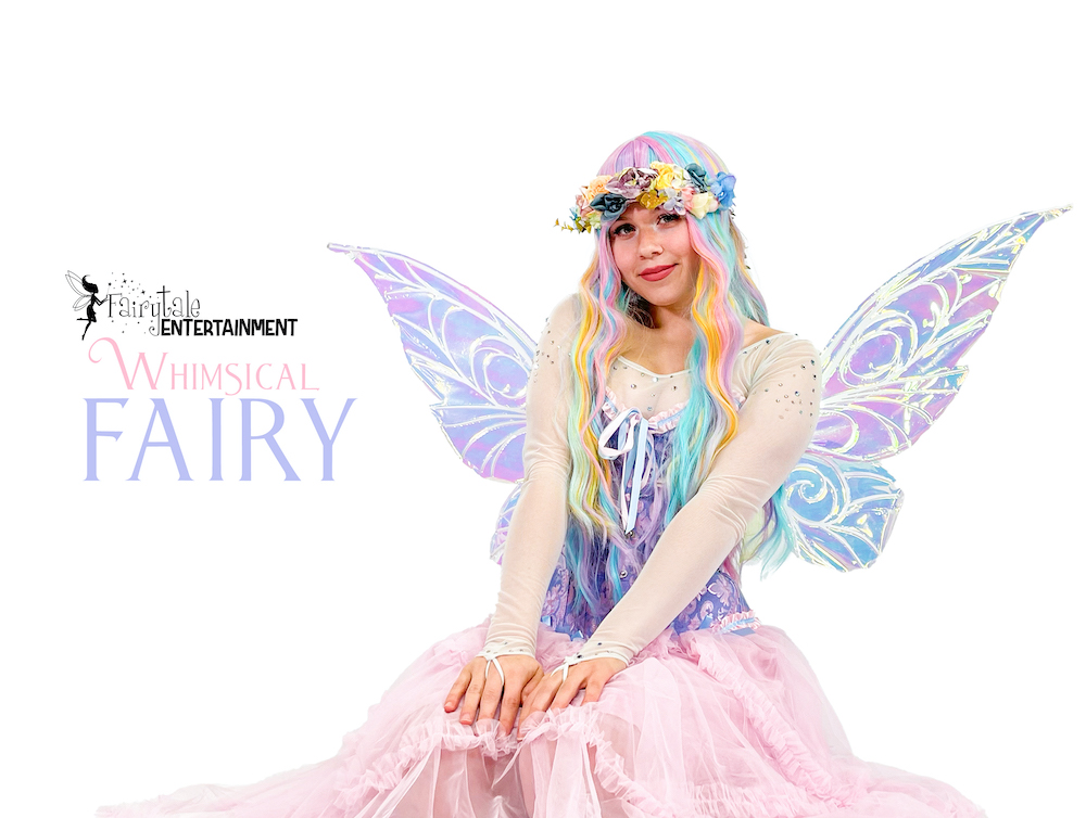 hire fairy party character for kids birthday or special event in michigan and illinois