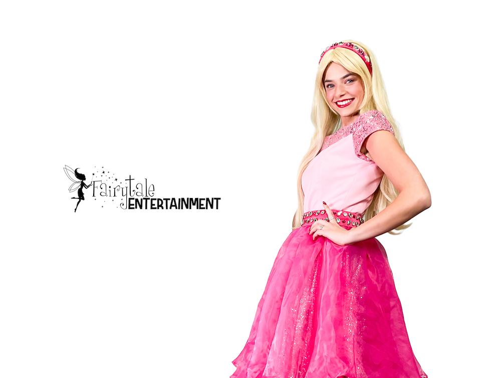 rent barbie or hire a princess party character for kids birthday in detroit and chicago