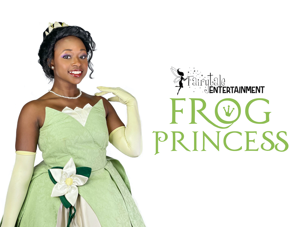 hire princess tiana for girls birthday party