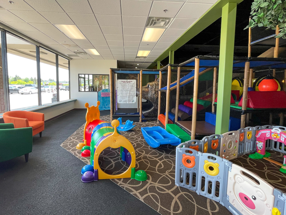 Photo Gallery of our indoor playground and pizza cafe in clarkston michigan