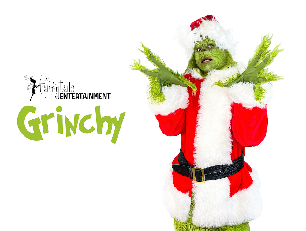 hire the grinch holiday party characters in detroit michigan and chicago illinois