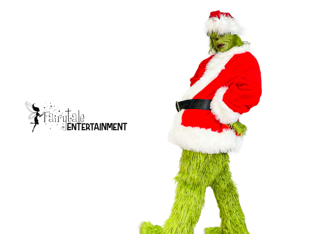 hire the grinch holiday party characters in detroit michigan and chicago illinois