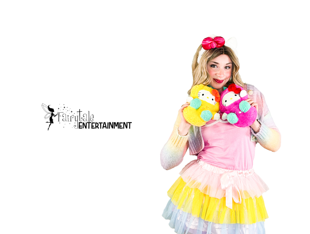 rent hello kitty party character for kids birthday party in metro detroit and chicago