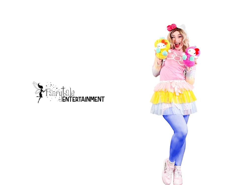 rent hello kitty party character for kids birthday party in metro detroit and chicago