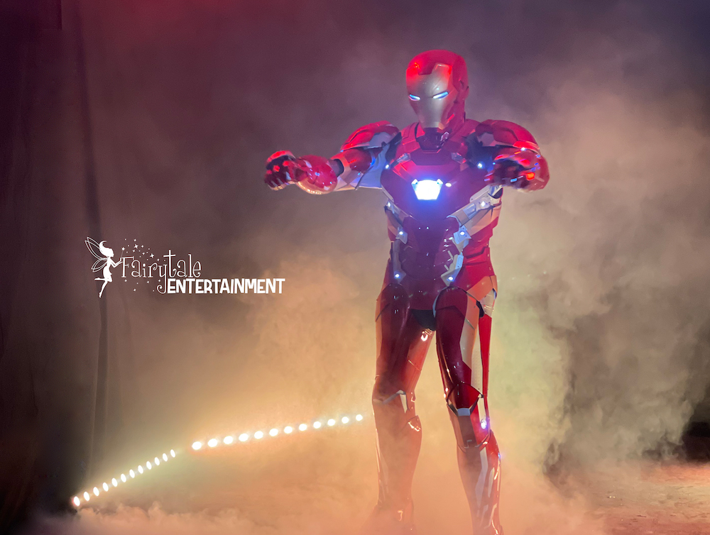  Iron Man Character for Kids Birthday Party, Marvel Iron Man Birthday Party, Superhero performer for kids party