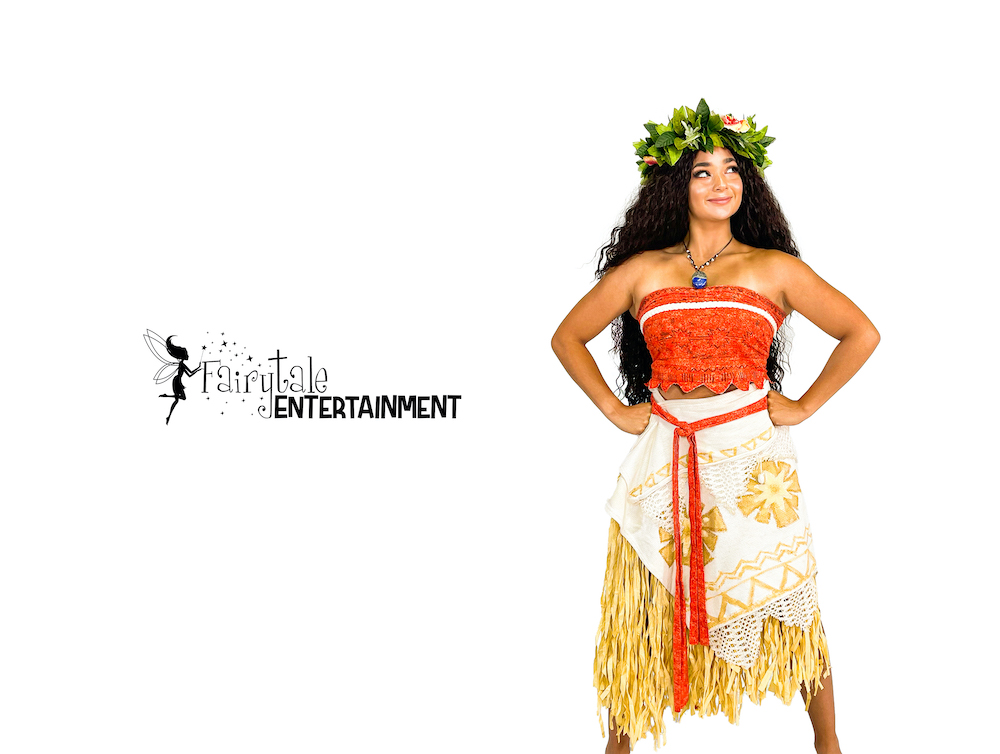 moana princess parties / moana princess for hire