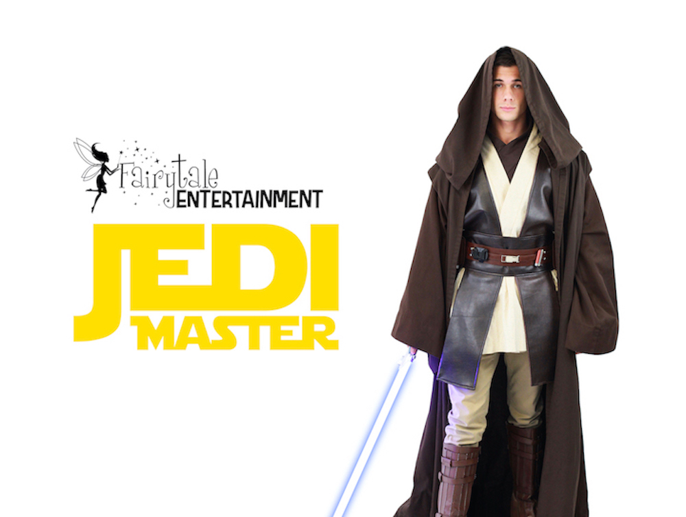  hire star wars jedi character for kids party