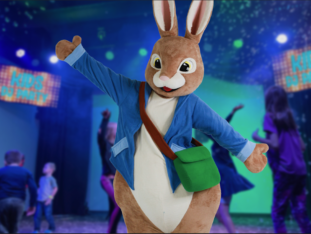 Kids DJ Bunny Hop Party for Easter Party Entertainment in Detroit & Chicago