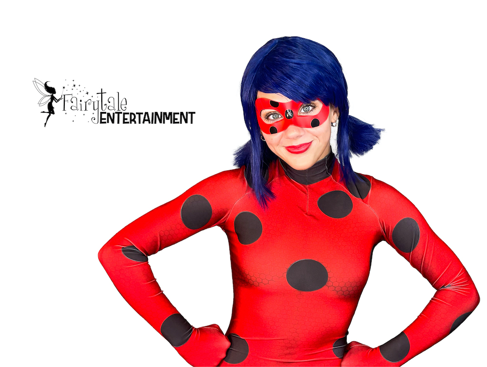 hire disney miraculous ladybug superhero party character for kids birthday parties in detroit and chicago