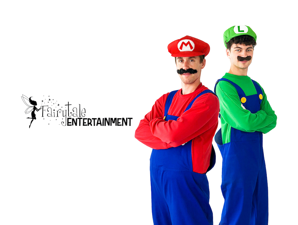 rent mario and luigi for kids birthday party in naperville illinois