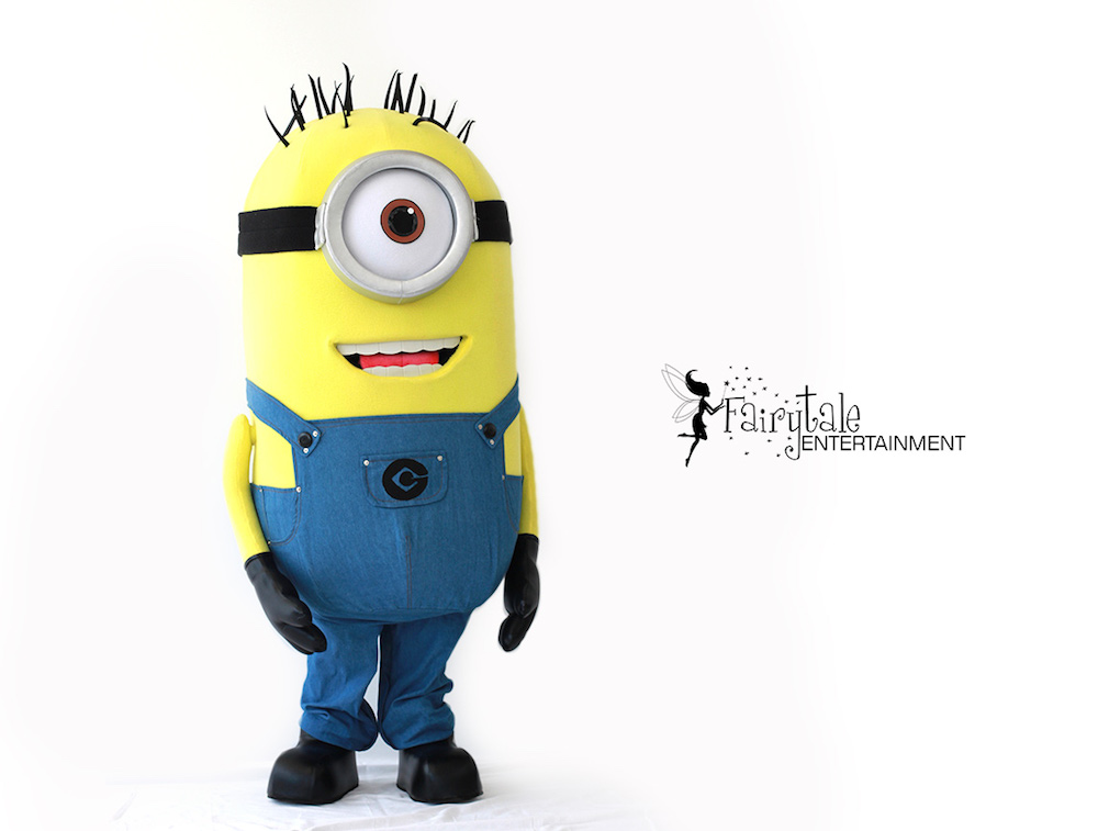 Rent Despicable Me minions party characters for kids