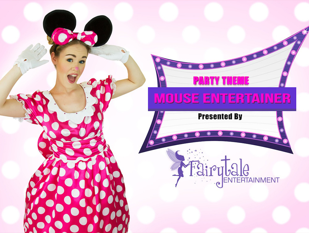 Minnie Mouse Party Character for Kids Birthday