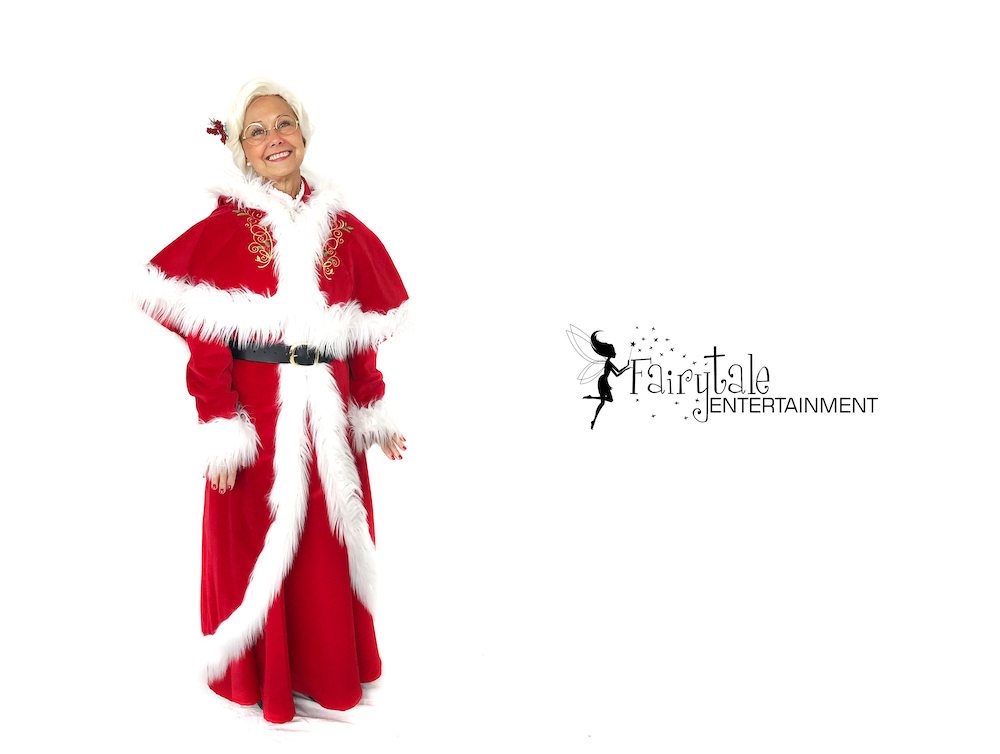 rent mrs claus for christmas holiday party, hire santa and mrs claus for holiday event