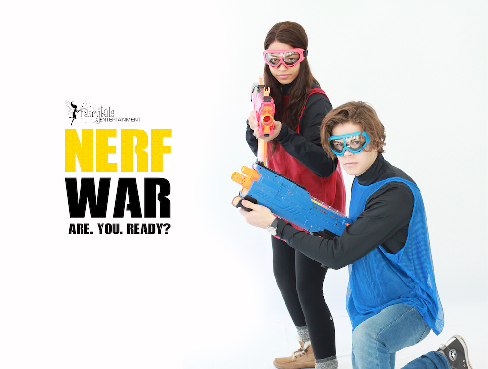 Nerf Gun Party, Rent Nerf Guns