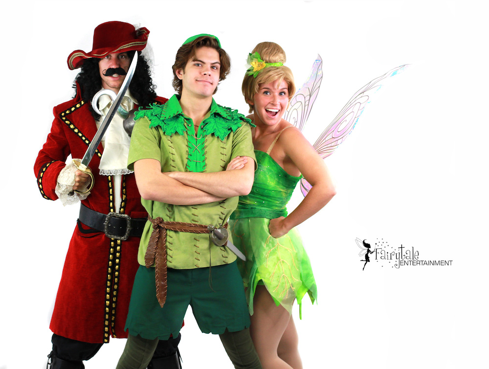 hire peter pan for kids birthday party in Holland