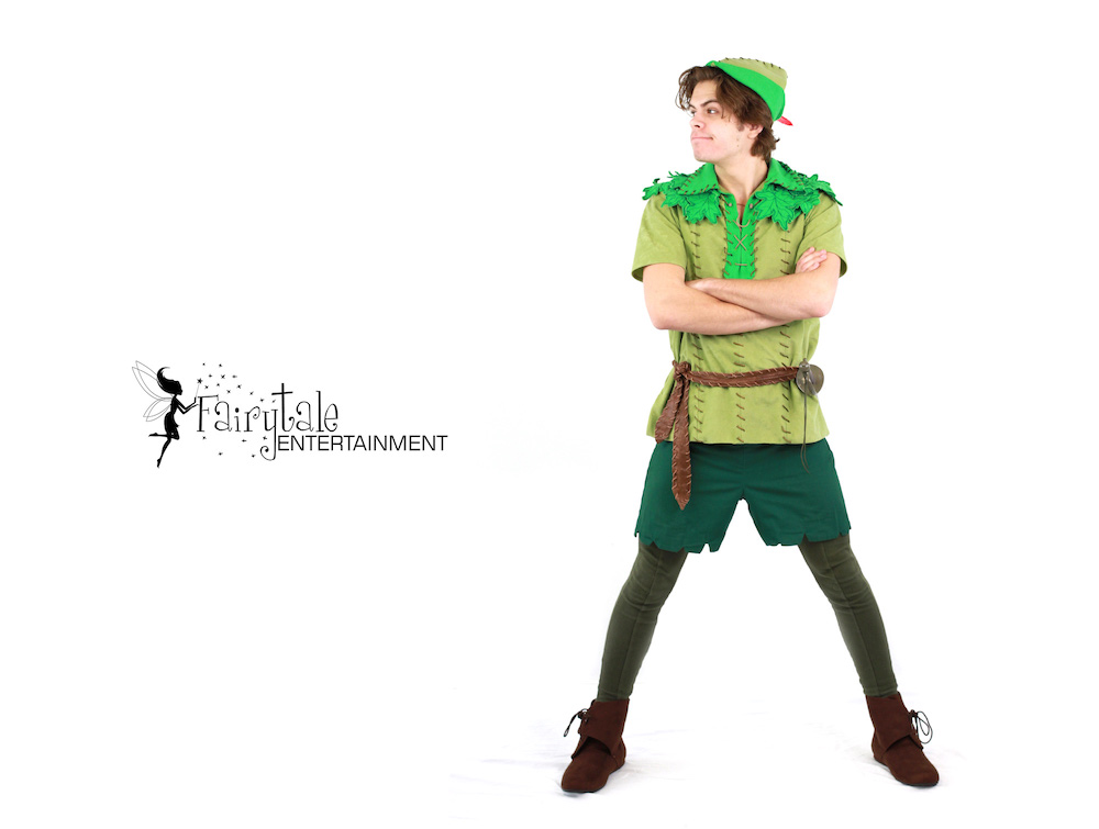 rent peter pan neverland party character for kids party in Chicago
