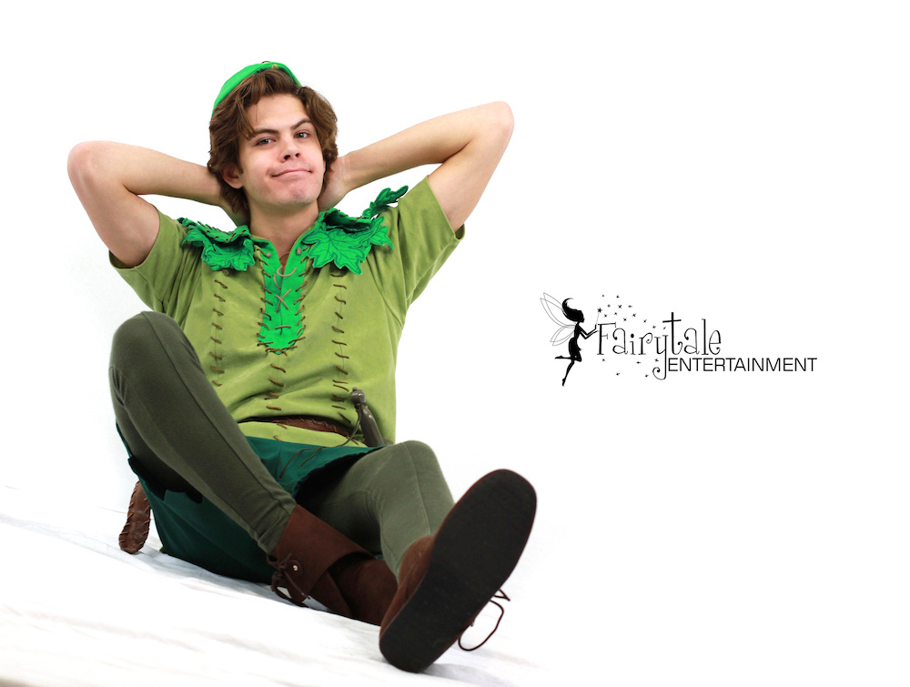 peter pan character entertainer for kids birthday party in Chicago