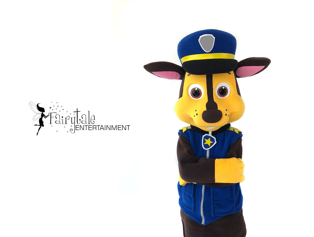 rent paw patrol chase party character in naperville illinois, rent paw patrol chase party character in auburn hills michigan