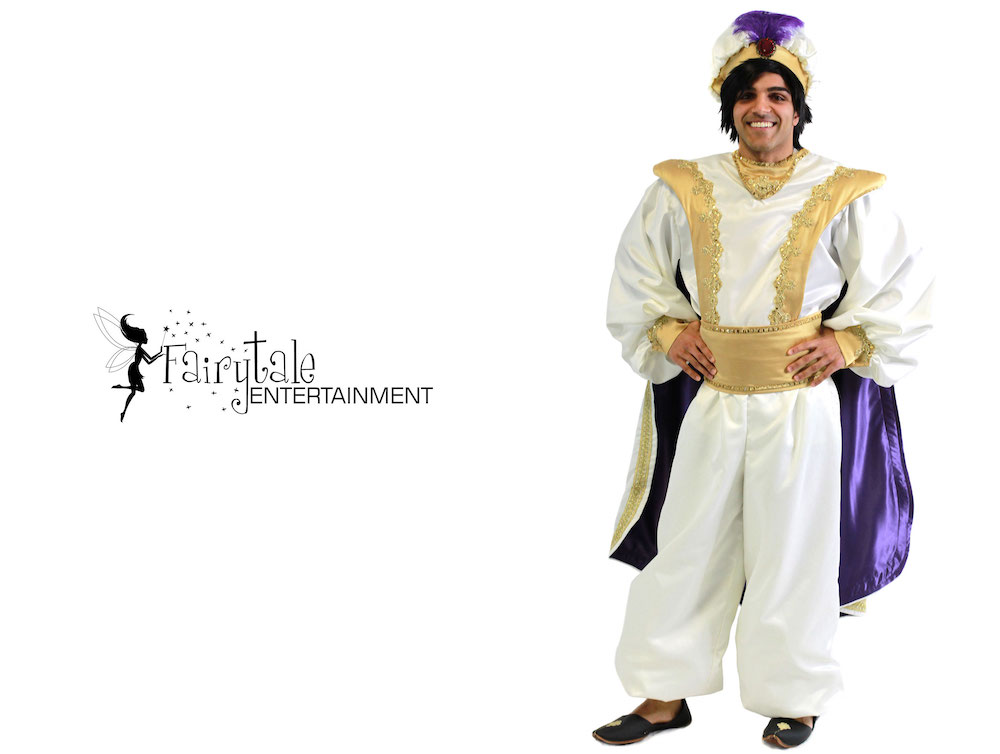 Disney Aladdin Party Character for Hire, Aladdin Character Party, Disney Prince Ali for Hire
