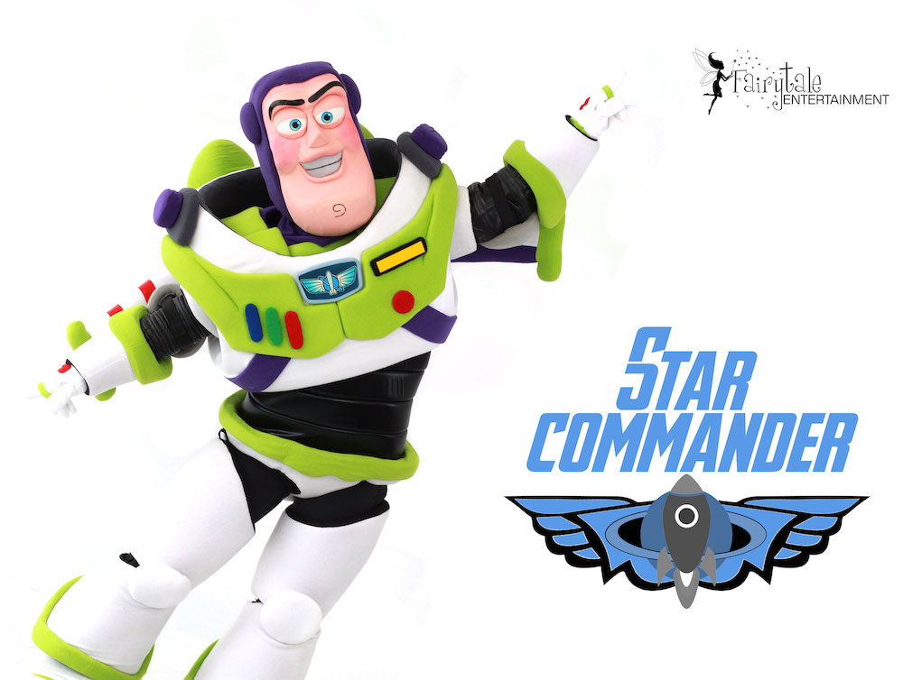 rent buzz lightyear party character for kids