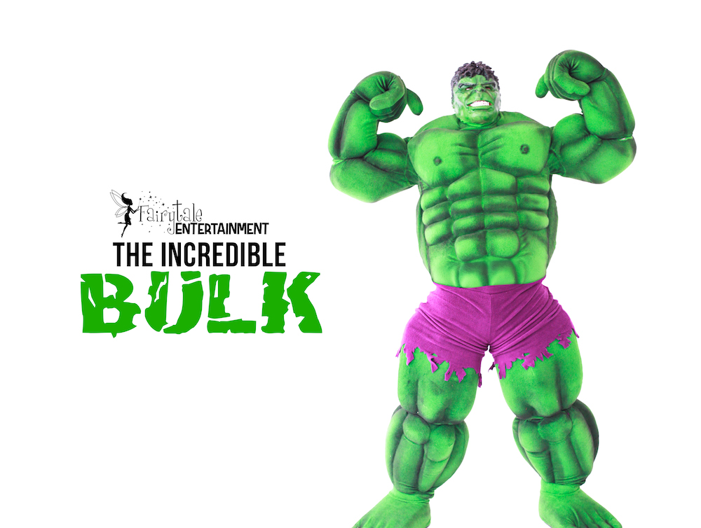 Hulk Character for Birthday Party, Hulk Character Rental, Hulk Character Party for Children