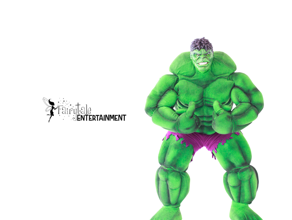 Marvel Hulk Character for Hire, Rent Hulk Character for Kids Party