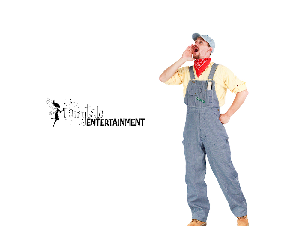 Rent Train Conductor Party Character for Kids Grand Rapids