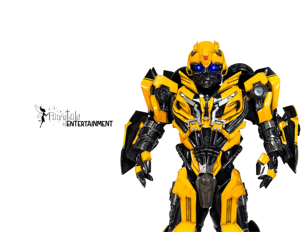 Hire Bumblebee Transformer Character | Fairytale Entertainment