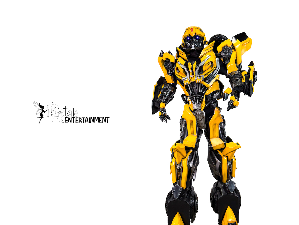 Hire Bumblebee Transformer Character | Fairytale Entertainment