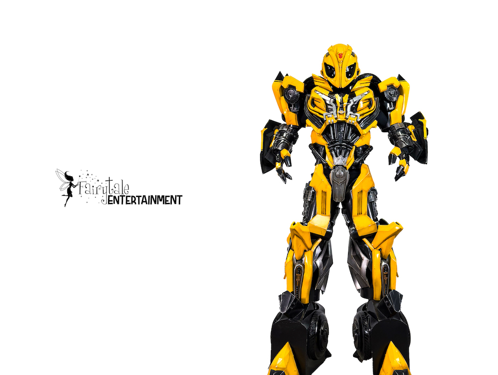 Hire Bumblebee Transformer Character | Fairytale Entertainment