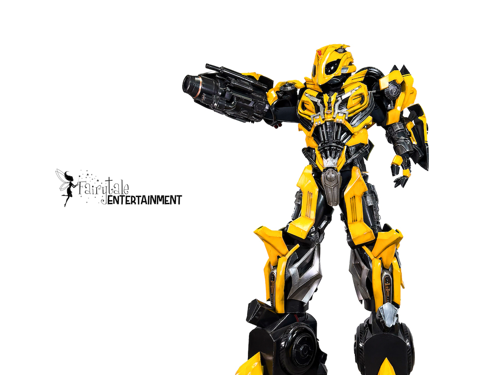 Hire Bumblebee Transformer Character | Fairytale Entertainment
